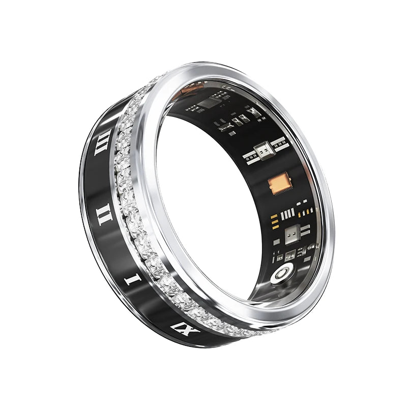 Diamond Smart Fitness Tracking Ring